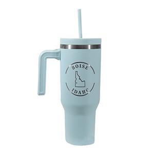 Image of HYDRA PEAK 40 OZ VOYAGER TRAVEL TUMBLER -  powderblue